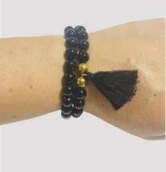 Imagen de Pulsera Código Sagrado de Ónix Negro