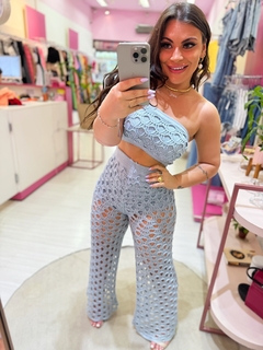 Conjunto calça e top Bia