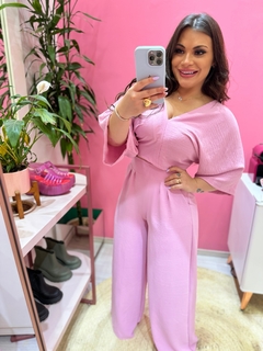 Conjunto Camila Multiformas rosa na internet