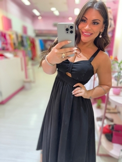 Vestido longo Elegância preto