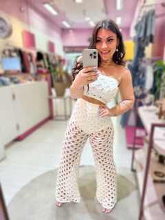 Conjunto calça e top Bia