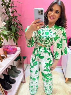 Conjunto Multiformas Amanda verde na internet