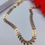 Colar Choker escamas Banhado a Ouro 18K