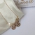 Colar borboleta origami Banhado a Ouro 18K