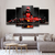 Charles Leclerc Ferrari - (110cm x 60cm) - comprar online