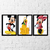 Personajes de Disney Mickey, Pluto & Minnie - (105cm x 50cm)