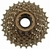 Catraca Roda Livre Index 8v 13-28d Rosca Dourada Bicicleta