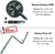 Pedal 9/16 mtb Alumínio Polido Esferado com Refletor - buy online