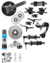 Shimano Altus/Alívio FC-M2000 27v Kit. Complete with Hydraulic Brake on internet