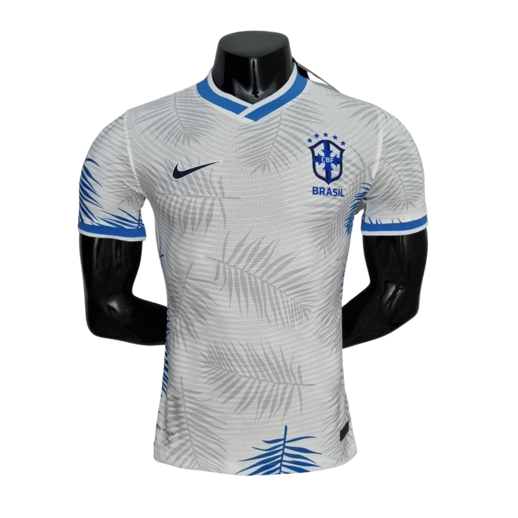 Camisa Seleção Brasileira II 2022 Jogador Nike Masculina - Azul