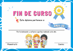 Imagen de Certificados/diplomas A4