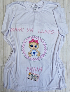 Remera Baby Shower - comprar online