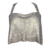 Cropped Top Tela Metálica Strass Brilhante Balada Com Forro - comprar online