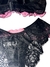 Conjunto SWEET - Com bojo (preto e rosa) - B.WARM