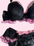 Conjunto SWEET - Com bojo (preto e rosa) na internet