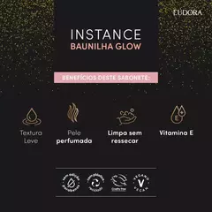 Sabonete Líquido Perfumado Instance Baunilha Glow 200ml - Espaço Nati Lopes