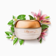 Creme Acetinado Hidratante Desodorante Corporal Lily Lumière 250g - comprar online