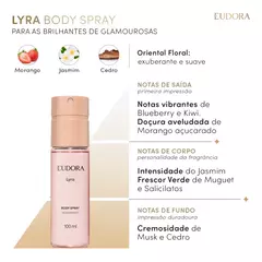 Body Spray Desodorante Lyra 100ml - comprar online