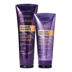 Combo Siàge Resgate Imediato: Shampoo 250ml + Condicionador 200ml