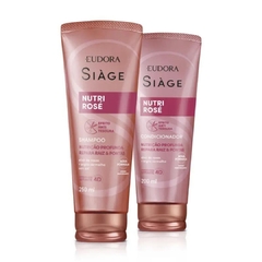 Combo Siàge Nutri Rosé: Shampoo 250ml + Condicionador 200ml