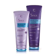 Combo Siàge Revela Os Cachos Shampoo 250ml + Condicionador 200ml