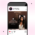 Plantilla prediseñada para Instagram / Facebook editable en Canva // Selfies - comprar en línea