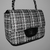 Bolsa Feminina Pequena Tweed Preta - comprar online