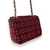 Bolsa Feminina Pequena Tweed Cereja - comprar online