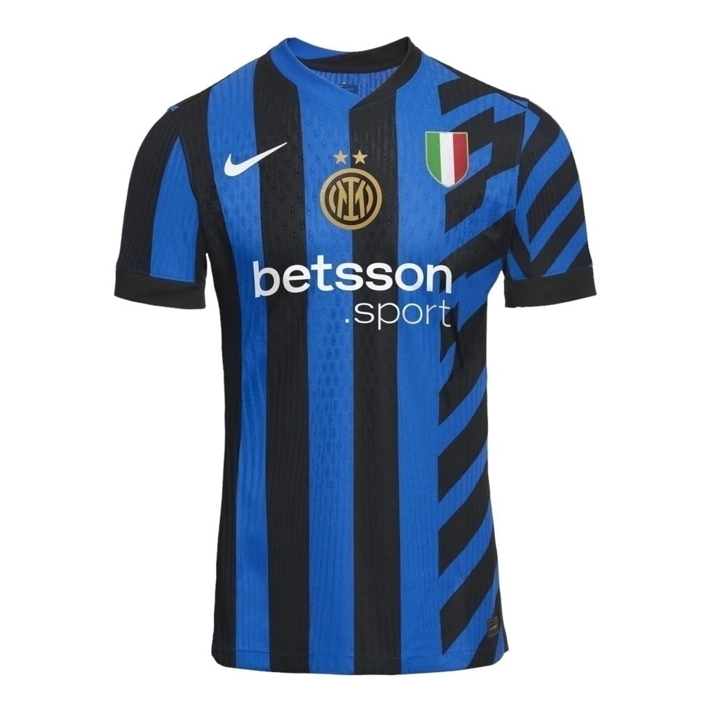 Camisa Inter de Milao I 24 25 Torcedor Nike Masculina Azul e preta