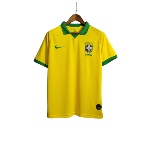 Camisa Brasil Polo 23/24 Torcedor Nike Masculina - Azul