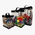 Kit 3 Peças Organizador de brinquedos e multiuso com alça. - comprar online