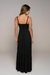 Vestido carmem longo resort preto - comprar online