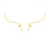 Brinco Ear Cuff De Fio Folheado Em Ouro 18k