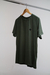 Camiseta Minimalista 2ag Verde, bordada em preto - comprar online
