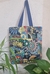 Imagem do EcoBag Mosaico Floral - Reforçada com bolso interno com ziper