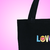 Ecobag Love Preta na internet