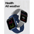 Relógio Inteligente Bluetooth, ECG, PPG, Frequência Cardíaca, Monitor de Saúde, Música, Touch Band Relógio - comprar online
