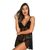 Camisola Sexy Tule Camisolas Feminina Renda Lingerie Linha Noite Pijamas Feminino 9016