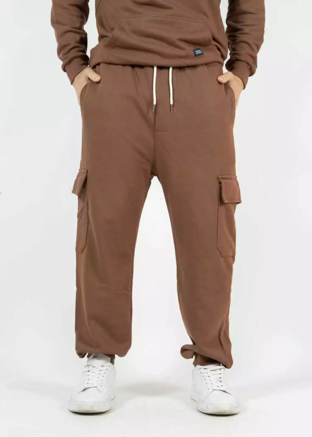 JOGGING CARGO OVERSIZE CHOCOLATE