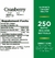 Cranberry 4200mg Nature's Bounty® 250 Cápsulas Importadoras - comprar online