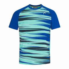 Camiseta Head Topspin 2023 Verde/Azul