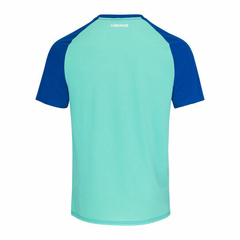 Camiseta Head Topspin 2023 Verde/Azul - comprar en línea