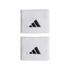 Adidas Muñequeras Blancas Cortas