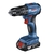 PARAFUSADEIRA FURADEIRA C/ IMPACTO A BATERIA BOSCH GSB 185-LI 18V BRUSHLESS COM MALETA E 2 BATERIAS - comprar online