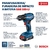 PARAFUSADEIRA FURADEIRA C/ IMPACTO A BATERIA BOSCH GSB 185-LI 18V BRUSHLESS COM MALETA E 2 BATERIAS na internet