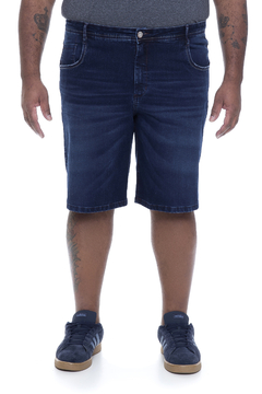 Bermuda Jeans Masculina Plus Size Bigode