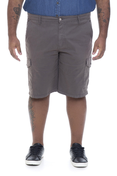 Bermuda Cargo masculina Plus Size