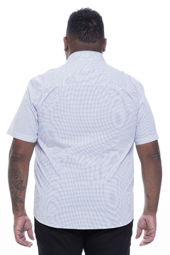 Camisa Xadrez Plus Size Masculina Manga Curta - comprar online