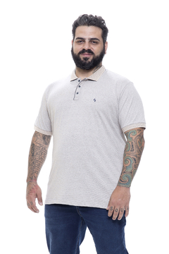 Camisa Polo Masculina Plus Size Eco