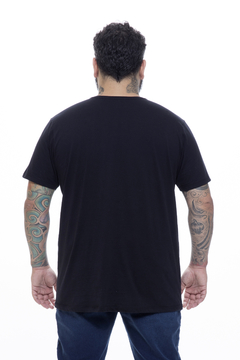 Camiseta Masculina Plus Size Estampada Enjoy - SanDiego